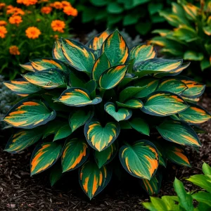 Хоста Бархатный Полог купить по цене от 560р. в интернет-магазине «Посадика» с доставкой почтой в в Лаишевое и по всей России – [изображение №1].