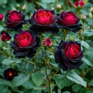 Роза Тень Феникса купить по цене от 402р. в интернет-магазине «Посадика» с доставкой почтой в в Лаишевое и по всей России – [изображение №1].